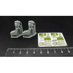 1/48 Martin-Baker Mk.5 Ejection Seats Detail Set for 2 Seats