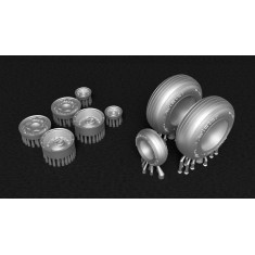 1/48 UH-60 Black Hawk Wheels