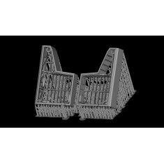 1/48 Hawker Typhoon Main Wheel Bays for Hasegawa Kit