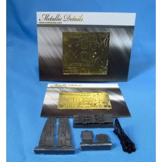 1/48 McDonnell F3H-2M Demon Wheel Bays for HobbyBoss kits