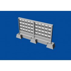 1/72 Russian Concrete Fence PO-2m