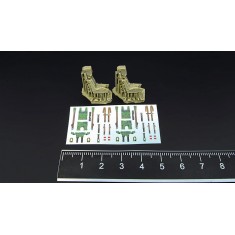 1/72 Martin-Baker Mk.14 Ejection Seats Detail Set for F/A-18 Hornet/T-45 Goshawk