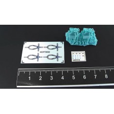 1/72 UH-60 Black Hawk/SH-60 Seahawk/MH-60 Late Helicopter Pilot Seats for 2 Seats
