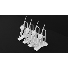 1/72 Vickers K Aircraft Machine Gun (4pcs)