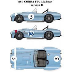 1/24 Multimedia kit: 289 Cobra FIA Roadstar Version. B