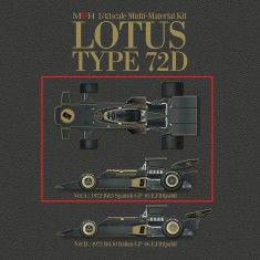 1/43 Lotus 72D Ver.A 1972 Rd.3 Spanish GP #5 Emerson Fittipaldi