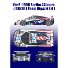 1/24 Full Detail Kit: McLaren F1 GTR Ver.E '96 Sarthe 24h #38/39 [Team Bigazzi Srl]