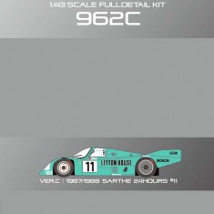 1/43 Multi-Material Kit: 962C Ver.C 1987/1988 Sarthe 24hours #11