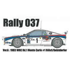 1/24 Multimedia kit - Lancia Rally 037 Ver.A: WRC Rd.1 Monte Carlo #1 1983