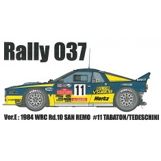 1/24 Multimedia kit-Lancia Rally 037 Ver.E: WRC Rd.10 San Remo #11 Tabaton/Tedeschini 1984