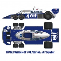 1/12 Tyrrell P34 (1977) Ver.A Rd.12 Austrian GP (Full Detail kit