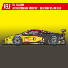 1/24 Ferrari 488 GTE Ver.F: 2017 LM 24h JMW Motorsport #84 R.Smith/W.Stevens/D.Vanthoor