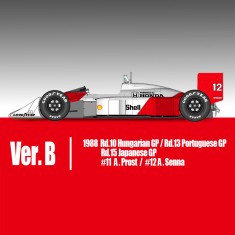 1/20 Full Detail Kit: McLaren MP4/4 Ver.B Late Type