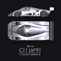 1/12 Mercedes-Benz C11 LM'91 #31 KW/MS/FK #1 J.L.S/J.M/A.F
