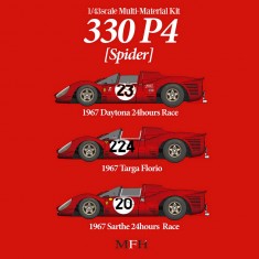 1/43 Ferrari 330 P4 [Spider] Ver.C 1967 Sarthe 24hours Race #20 C.Amon/N.Vaccarella