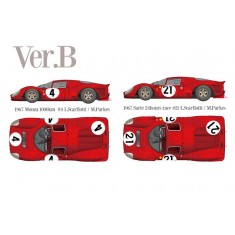 1/43 Ferrari 330 P4 Berlinetta Ver.B 1967 Monza 1000km #4 Sarte 24hours Race #21