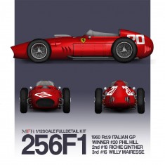 1/12 Ferrari 256F1 1960 Rd.9 ItalianGP #20 PhillHill #18 RichieGinther #16 WillyMairesse