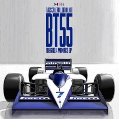 1/12 Brabham BT55 1986 Rd.4 Monaco GP #7 Riccardo Patrese / #8 Elio de Angelis