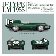 1/12 Jaguar D-TYPE LM 1955 #6 M. Hawthorn / I. Bueb #7 T. Rolt / D. Hamilton #8