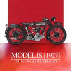 1/9 Model 18 1927 Norton Motorcycle Multimedia Kit