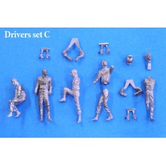 1/43 Drivers Set C (5 Figures)