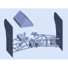 1/12 Japanese GP P34 (Rear section,1976) Conversion Set for Tamiya kits