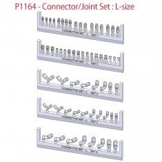 Connector/Joint Set #L-size for 1/12 kits