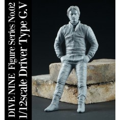 1/12 "Dive Nine" Figure Series No.2 - Driver Type G.V [Lean on the Tire]