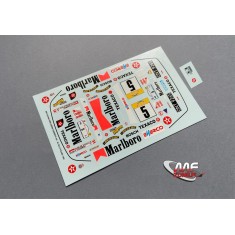 1/24 Ford Sierra Cosworth 4x4 M. Bublewicz - 49th Rally Poland 92 Decal for D.Model