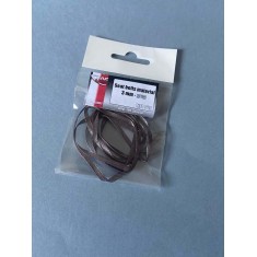 Grey Seatbelt material 3mm wide