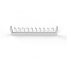 Hose Connectors 90 / 0.5 mm (10 pcs, 3D print)