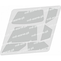 1/24 Lancia Delta S4 Beemax Window Masking  for Beemax kits