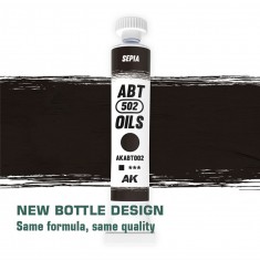 Oil Paint - Sepia (20ml)
