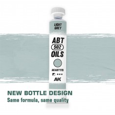 Oil Paint - Light Grey (20ml)
