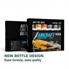 Oil Paint Set - Aircraft Effects (6x 20ml)