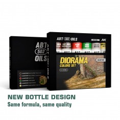 Oil Paint Set - Diorama Colours (6x 20ml)