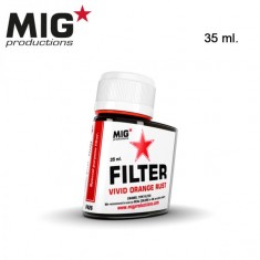 Vivid Orange Rust (Enamel Type Filter) 35ml