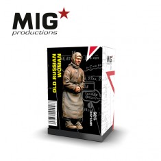 1/35 WWII Old Russian Woman (1 Resin Figure)