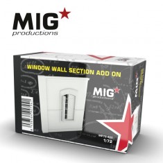 1/72 Window Wall Section Add-On (resin)