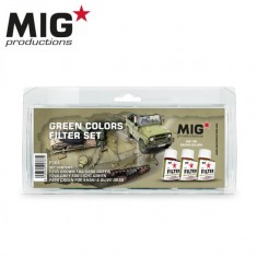 Green Colours Filter Set (3 x 35ml)