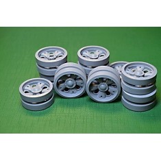 1/35 T-55A Road Wheels Set for Tamiya/Takom kits (16pcs, 4 reinforced hubs)