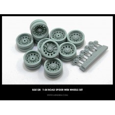 1/35 T-54 Road Spider Web Wheels set for Tamiya/Takom/MiniArt kits (20pcs) 