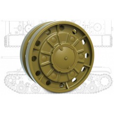1/35 KV Roadwheel set (reinforced, ChTZ, 1941) for Zvezda/Tamiya/Trumpeter kits