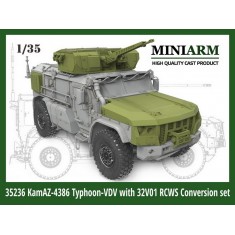 1/35 KAMAZ-4386 Typhoon-VDV with 32V01 RCWS Conversion set for RPG Model