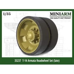 1/35 T-14 Armata Road Wheel set Late Type for Zvezda/Takom kits