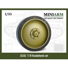 1/35 T-70 Roadwheels set for Svezda/Miniart kits