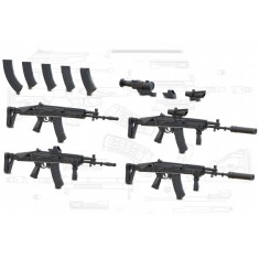 1/35 Modern Russian Armour AK-12M (4pcs)