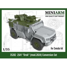 1/35 82mm Self-propelled mortar 2S41 Drok Conversion set (mod 2024) for Zvezda kits