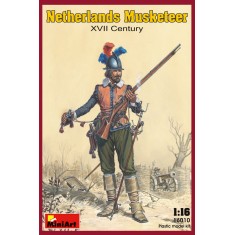 1/16 Netherlands Musketeer XVII Century A.D. (1 figure w/base)