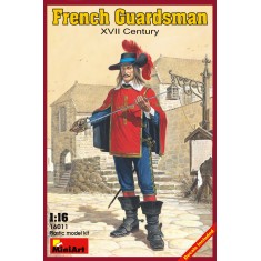 1/16 French Guardsman XVII Century A.D. (1 figure w/base)